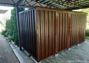 Хозблок с боковой дверью в респ. Беларусь Хозблок с боковой дверью в респ. Беларусь