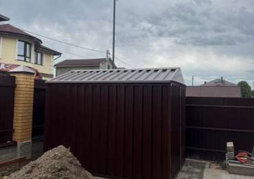 Хозблок в шоколадном цвете в с. Юсупово, Раменский р-н, МО Хозблок в шоколадном цвете в с. Юсупово, Раменский р-н, МО