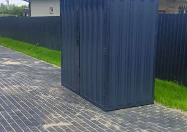 Миниатюрный хозблок для садового инвентаря и гриль-мангала в дер. Полежайки, Солнечногорский р-н, МО Миниатюрный хозблок для садового инвентаря и гриль-мангала в дер. Полежайки, Солнечногорский р-н, МО