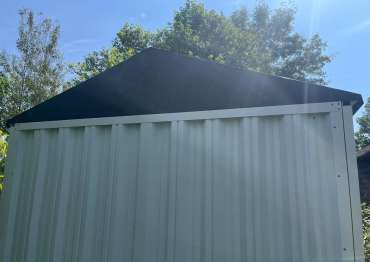 Хозблок с двускатной крышей в дер. Коленово, Ростовский м.о, Ярославская обл.