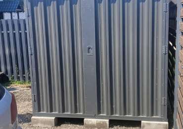 Хозблок в графитовом цвете в дер. Тефаново, Дмитровский г.о, МО