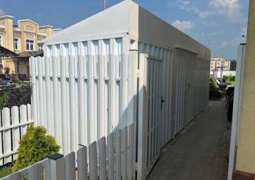 Хозблок с односкатной крышей в дер. Настасьино, г. Москва