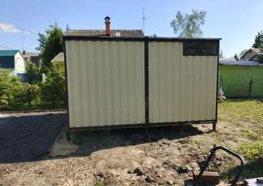 Гараж для питбайка, квадроцикла и садового инвентаря в пос. Верея, Орехово-Зуевский г.о, МО Гараж для питбайка, квадроцикла и садового инвентаря в пос. Верея, Орехово-Зуевский г.о, МО