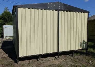 Гараж в двойной расцветке в пос. Верея, Орехово-Зуевский г.о, МО Гараж в двойной расцветке в пос. Верея, Орехово-Зуевский г.о, МО