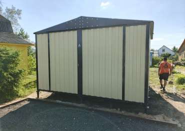 4-метровый гараж в пос. Верея, Орехово-Зуевский г.о, МО 4-метровый гараж в пос. Верея, Орехово-Зуевский г.о, МО