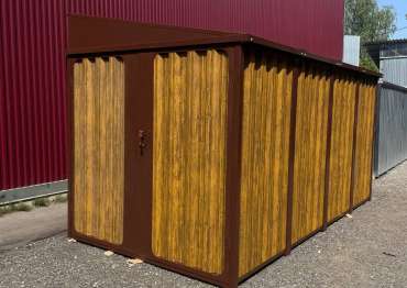 Яркий секционный хозблок в дер. Моденово, Можайский р-н, МО