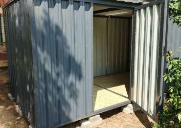 Хозблок в графитовом цвете в КП Бариново парк-2, дер. Хряслово, г. Подольск, МО Хозблок в графитовом цвете в КП Бариново парк-2, дер. Хряслово, г. Подольск, МО