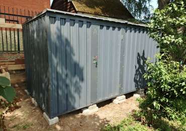 Хозблок с боковой дверью в КП Бариново парк-2, дер. Хряслово, г. Подольск, МО Хозблок с боковой дверью в КП Бариново парк-2, дер. Хряслово, г. Подольск, МО