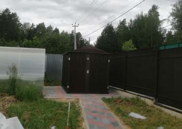 Хозблок для хранения вещей в СТ Волна, Наро-Фоминский р-н, МО Хозблок для хранения вещей в СТ Волна, Наро-Фоминский р-н, МО