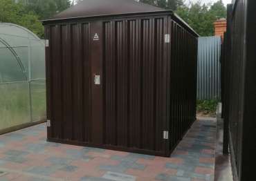 Хозблок в шоколадном цвете в СТ Волна, Наро-Фоминский р-н, МО Хозблок в шоколадном цвете в СТ Волна, Наро-Фоминский р-н, МО