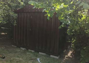 Хозблок в шоколадном цвете в пос. Быково, Раменский г.о, МО