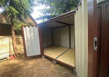 Хозблок с боковой дверью в СНТ Солнечный, г. Александров, Владимирская обл.