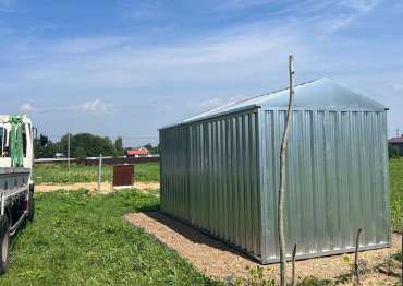 Хозблок для садовой техники в дер. Борихино, г.о. Клин, МО