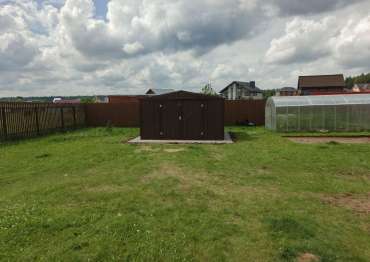 Хозблок для садовой техники и садовых принадлежностей в дер. Скрипорово, Малоярославецкий р-н, Калужская обл. Хозблок для садовой техники и садовых принадлежностей в дер. Скрипорово, Малоярославецкий р-н, Калужская обл.