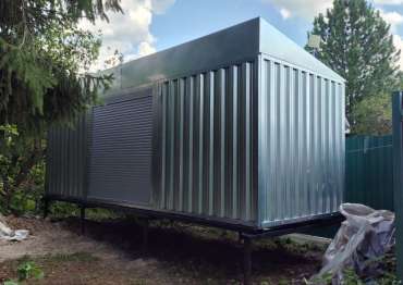 Яркий хозблок в с. Молоди, м.о. Чехов, МО