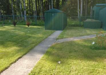 Хозблок для хозяйственных вещей в дер. Ожигово, Троицкий адм.окр., г. Москва