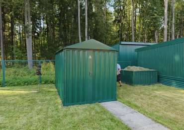 Просторный хозблок в дер. Ожигово, Троицкий адм.окр., г. Москва