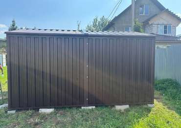 Хозблок с увеличенной высотой в с. Амерово, г. Щелково, МО