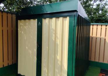 Хозблок в двойной расцветке в дер. Лужки, Краснопахорский р-н, Троицкий адм.окр, г. Москва Хозблок в двойной расцветке в дер. Лужки, Краснопахорский р-н, Троицкий адм.окр, г. Москва