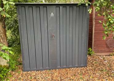 Хозблок с плоской крышей в дер. Грибово, Пушкинский г.о, МО Хозблок с плоской крышей в дер. Грибово, Пушкинский г.о, МО