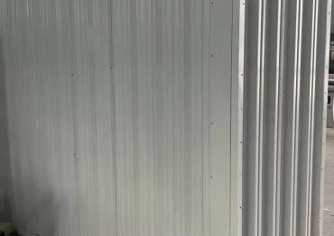 Дровница в светло-сером цвете в дер. Козенки, г.о. Истра, МО