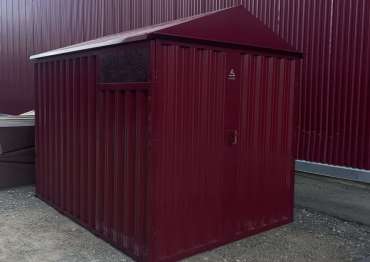 Хозблок с двускатной крышей в дер. Сорокино, Талдомский р-н, МО