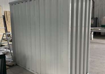 Стильная дровница в дер. Козенки, г.о. Истра, МО