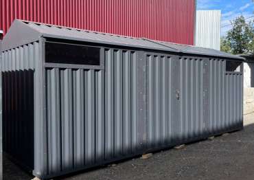 Хозблок в графитовом цвете в дер. Раково, г.о. Пушкино, МО