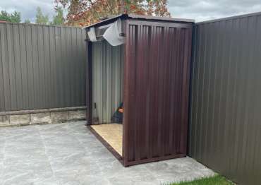 Мини-хозблок в шоколадном цвете в пос. Горки-2, Одинцовский г.о, МО