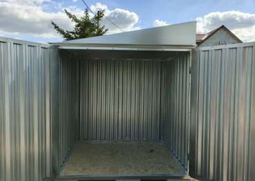 Хозблок в цинковом цвете в дер. Раково, Пушкинский р-н, МО