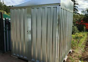 Хозблок с односкатной крышей в дер. Раково, Пушкинский р-н, МО