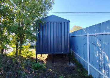 Хозблок в графитовом цвете в дер. Дубовицы, г. Переславль-Залесский, Ярославская обл.