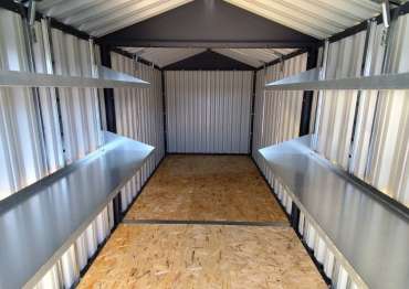 Хозблок с двускатной крышей в дер. Дубовицы, г. Переславль-Залесский, Ярославская обл.