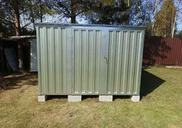 Хозблок с плоской крышей в дер. Говейново, Дмитровский г.о, МО