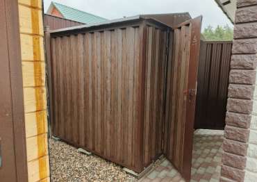 Хозблок с увеличенной высотой в дер. Теренино, Павлово-Посадский р-н, МО