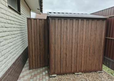 Хозблок для садовой техники и хозяйственных принадлежностей в дер. Теренино, Павлово-Посадский р-н, МО