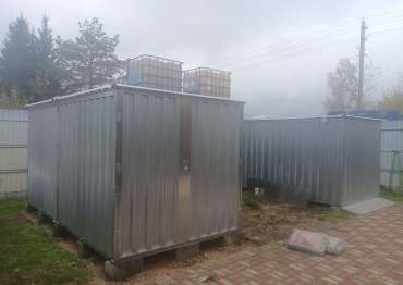 Стильный хозблок в дер. Черусти, мун.окр. Шатура, МО