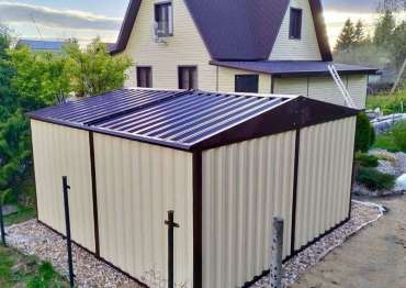 Вместительный и красивый хозблок в д. Ханево