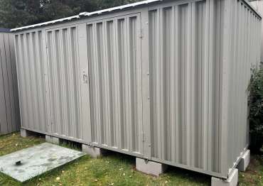 Хозблок с плоской крышей в дер. Крюково, Одинцовский р-н, МО