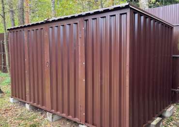 Хозблок для садового инвентаря в дер. Устиновка, Раменский г.о, МО