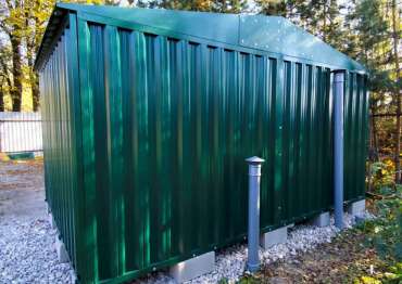 Хозблок для вещей с люком для погреба в дер. Люторецкое, г. о. Чехов, МО