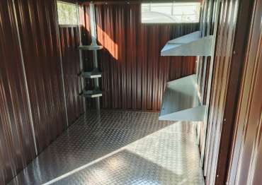 Хозблок с боковой дверью в дер. Малинки, Сергиево-Посадский г.о, МО