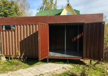 Вместительный хозблок в дер. Малинки, Сергиево-Посадский г.о, МО