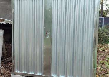 Хозблок в цинковом цвете в пгт. Быково, Раменский г.о, МО