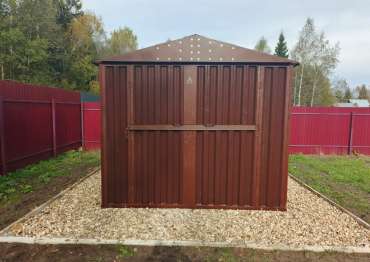 Хозблок с двускатной крышей в дер. Аймусово, Талдомский г.о, МО