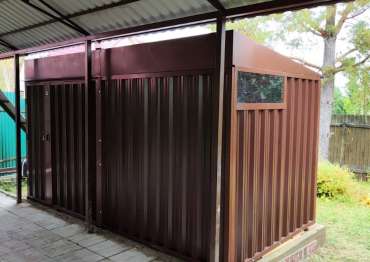 Хозблок для садовых принадлежностей в дер. Гаврилково, Сергиево-Посадский г.о, МО