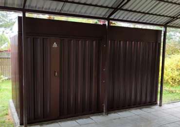 Хозблок с боковой дверью в дер. Гаврилково, Сергиево-Посадский г.о, МО