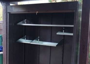 Роллетный шкаф для хранения вещей в пос. Пестово, г.о. Мытищи, МО