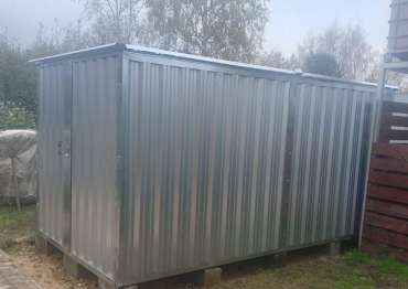 Хозблок с плоской крышей в дер. Черусти, мун.окр. Шатура, МО