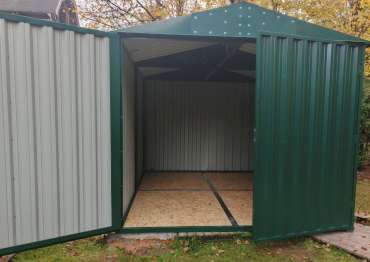 Хозблок с двускатной крышей в с. Акулово, Одинцовский г.о, МО